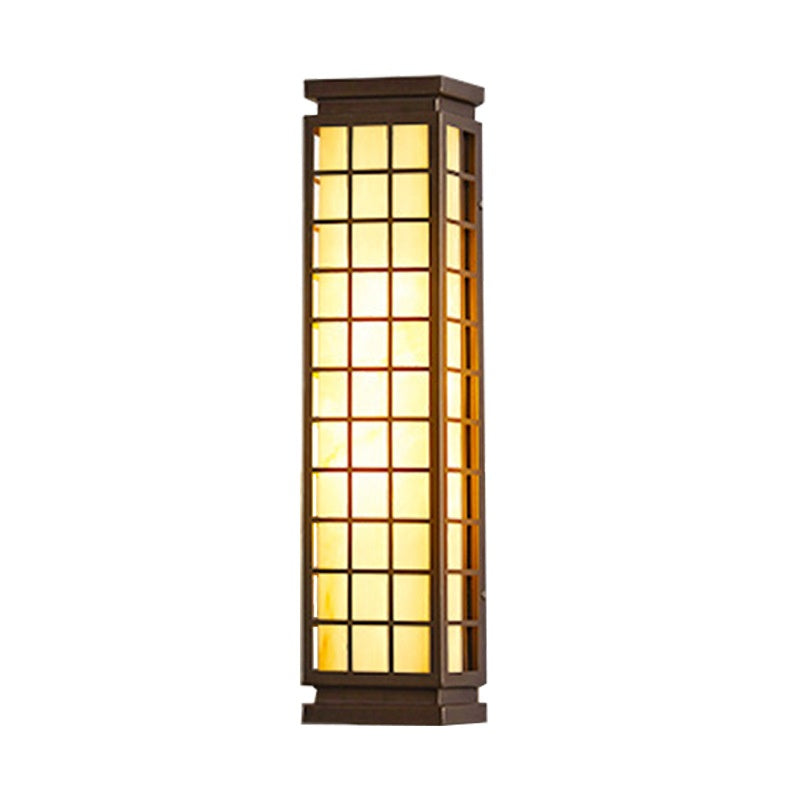 Lampe à patio imperméable à l'eau de style zen chinois à l'extérieur de Cloud Stone pour usage domestique