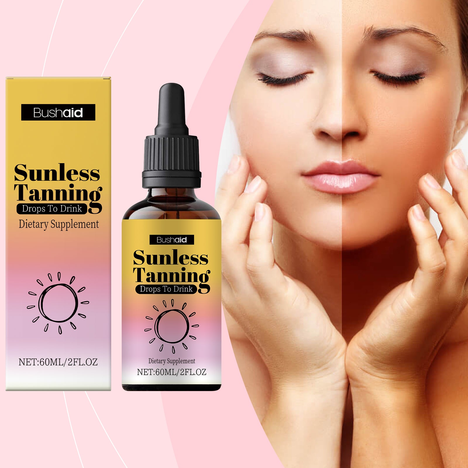 Gouttes de tannage Orale 60ml