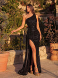 Robe de soirée à paillettes pour femmes