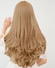 Perruque à cheveux bouclés