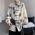 Chemise vintage mode pour homme casual