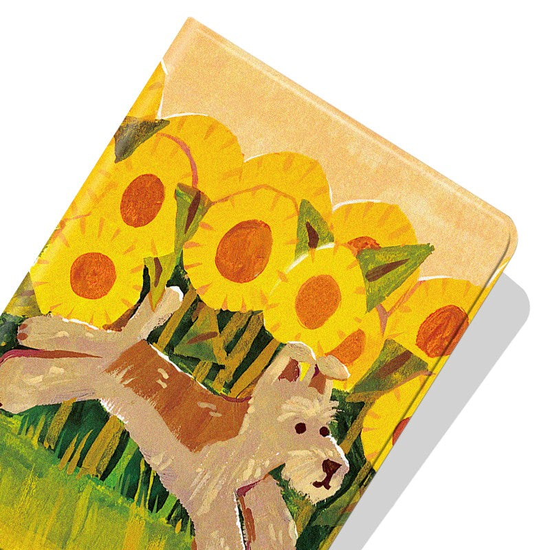Sunflower Schnauzer chien mignon Pad Protecteur