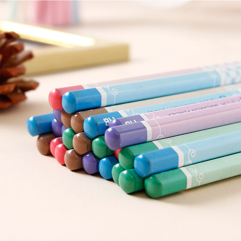 Crayon de transfert thermique haut de gamme Basswood Crayon à six angles