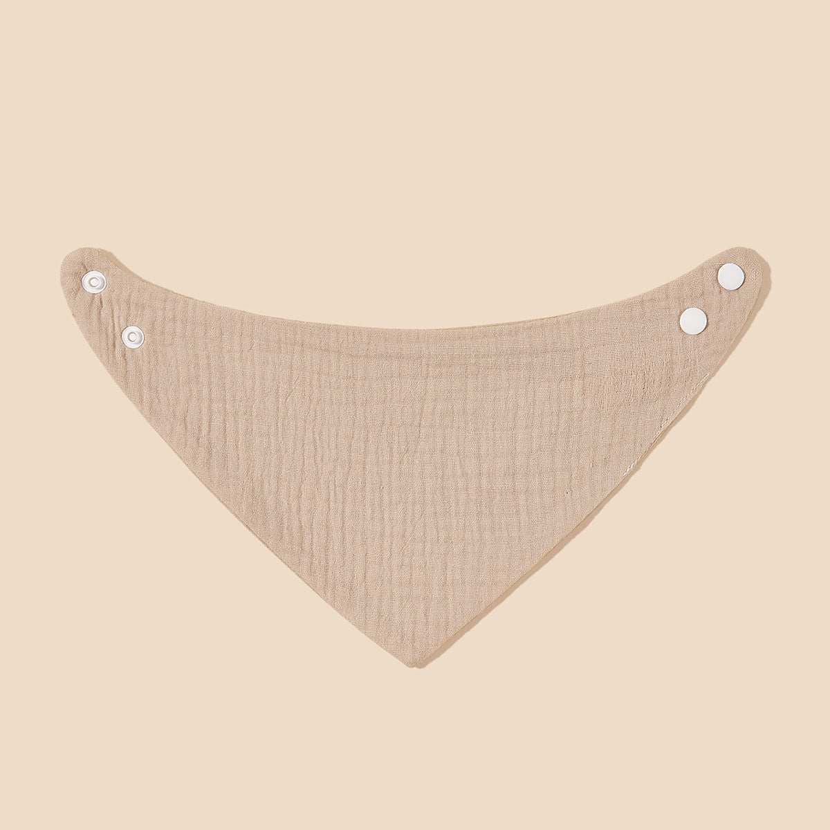 Crêpe Triangular Binder Pure Cotton Baby Bib Salive Serviette