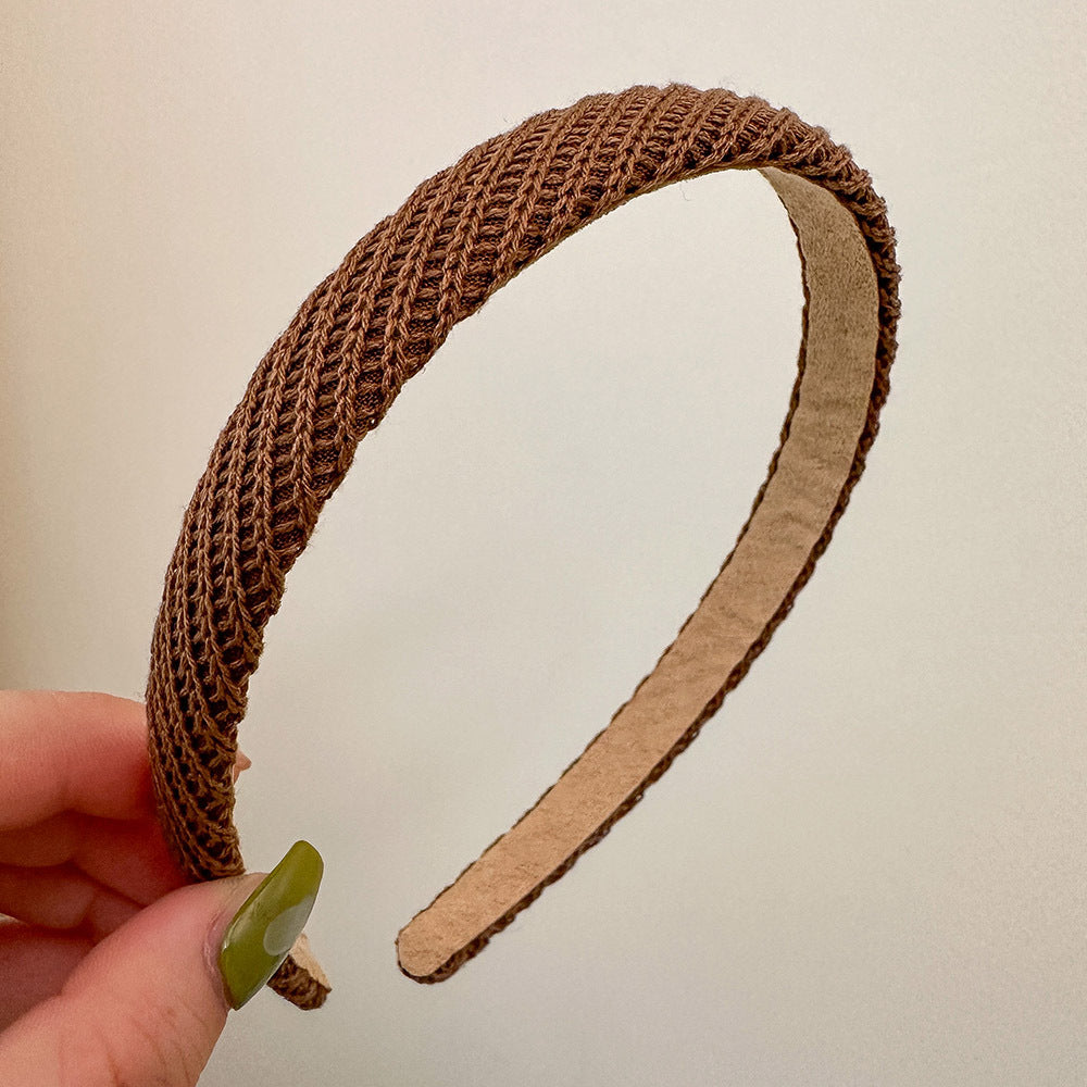 Tempérament sauvage doux et plus jeune Ceinture de coiffure Ornements