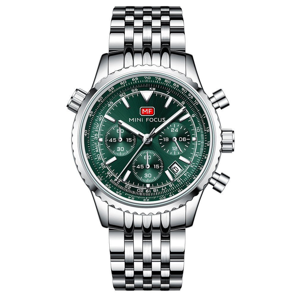 Fashion Homme Montre Multifonctionnelle Quartz