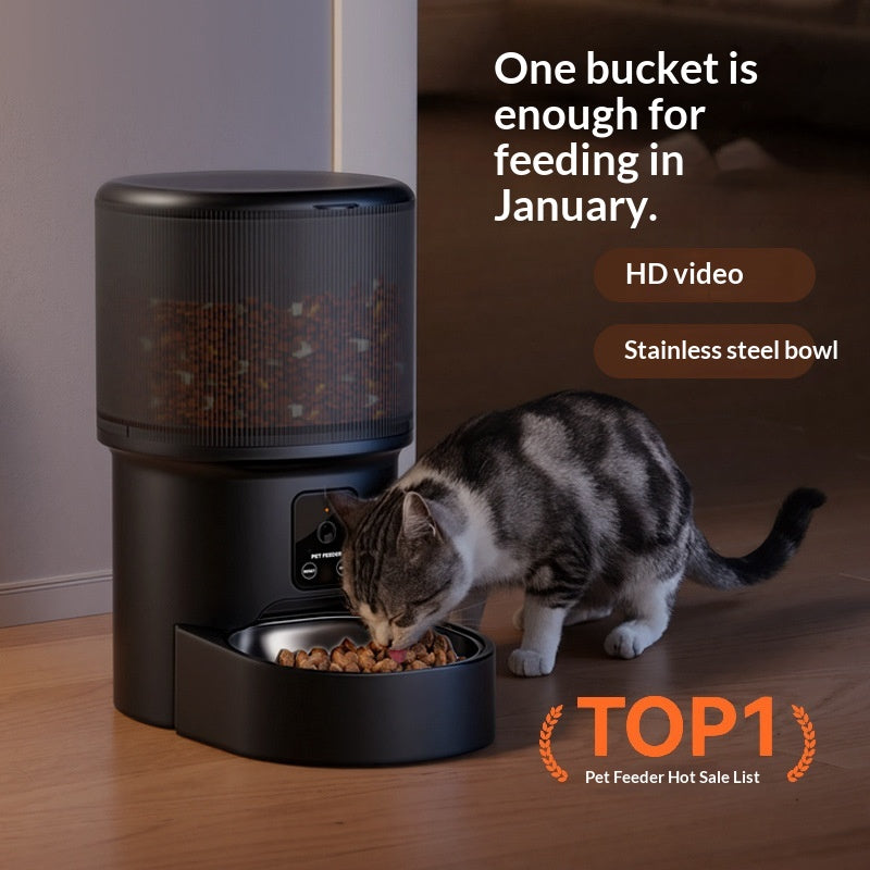 Smart Pet Feeder avec alimentation chronométrée et télécommande de la voix