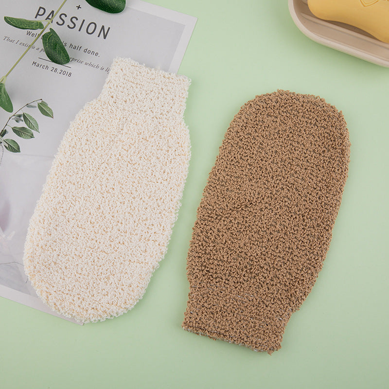 Bamboo Fibre Laver Mitt Soap Pouch Lathering Netsoft Exfoliant et efficace pour la peau