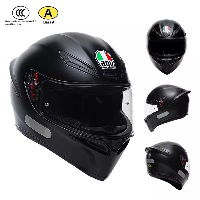 Casque de moto léger de ventilation estivale anti-fog