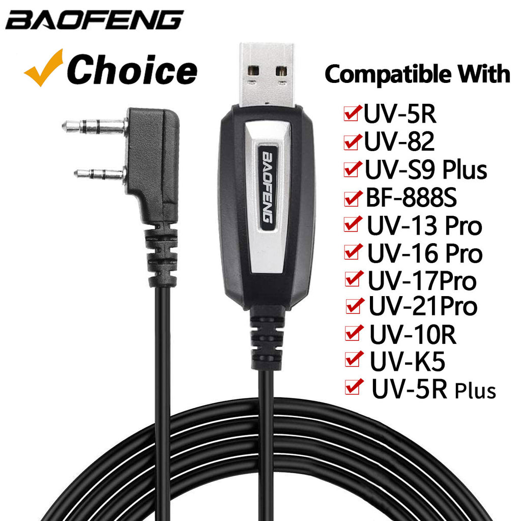Baofeng d'origine USB de programmation Strip Line Drive R CD pour 5R