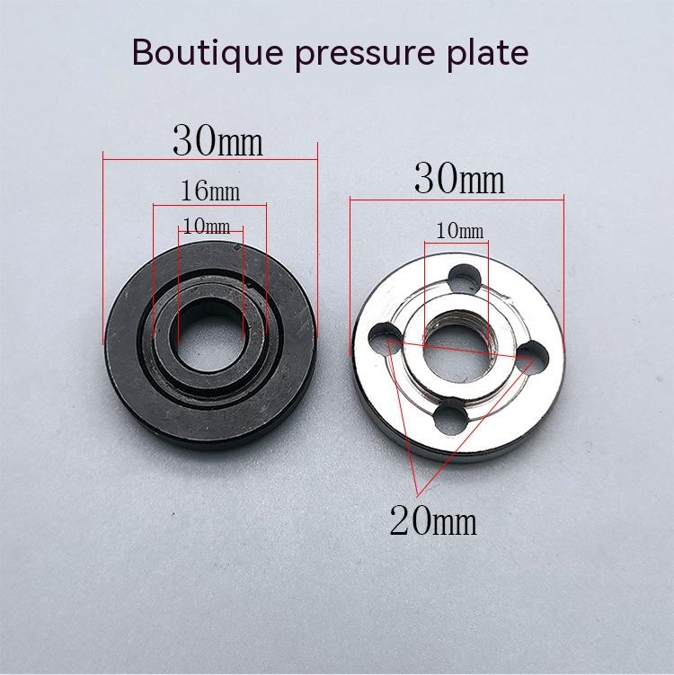 Angle Grinder presse plaque de contreplaqué fixation polissage machine dentaire film main