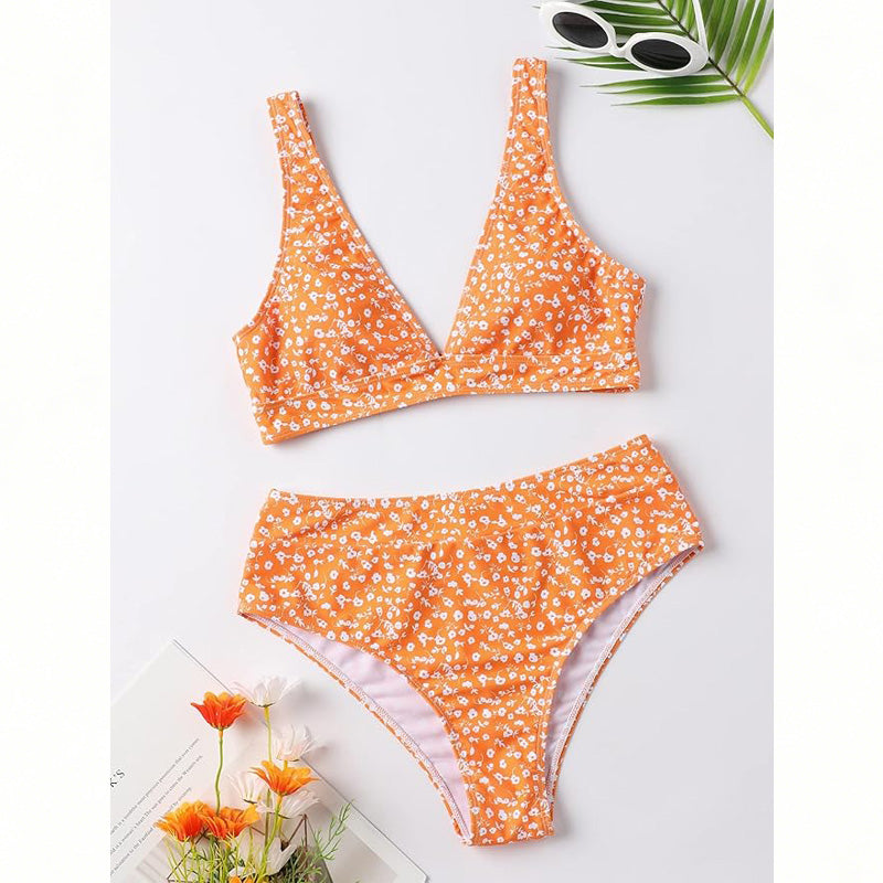 Ensemble de Bikini Floral Ditsy pour femmes