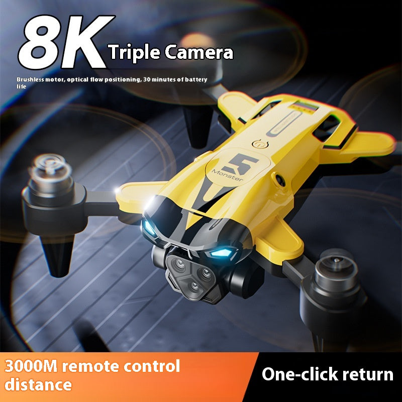 Avec trois caméras UAV HD Aerial Photography télécommande