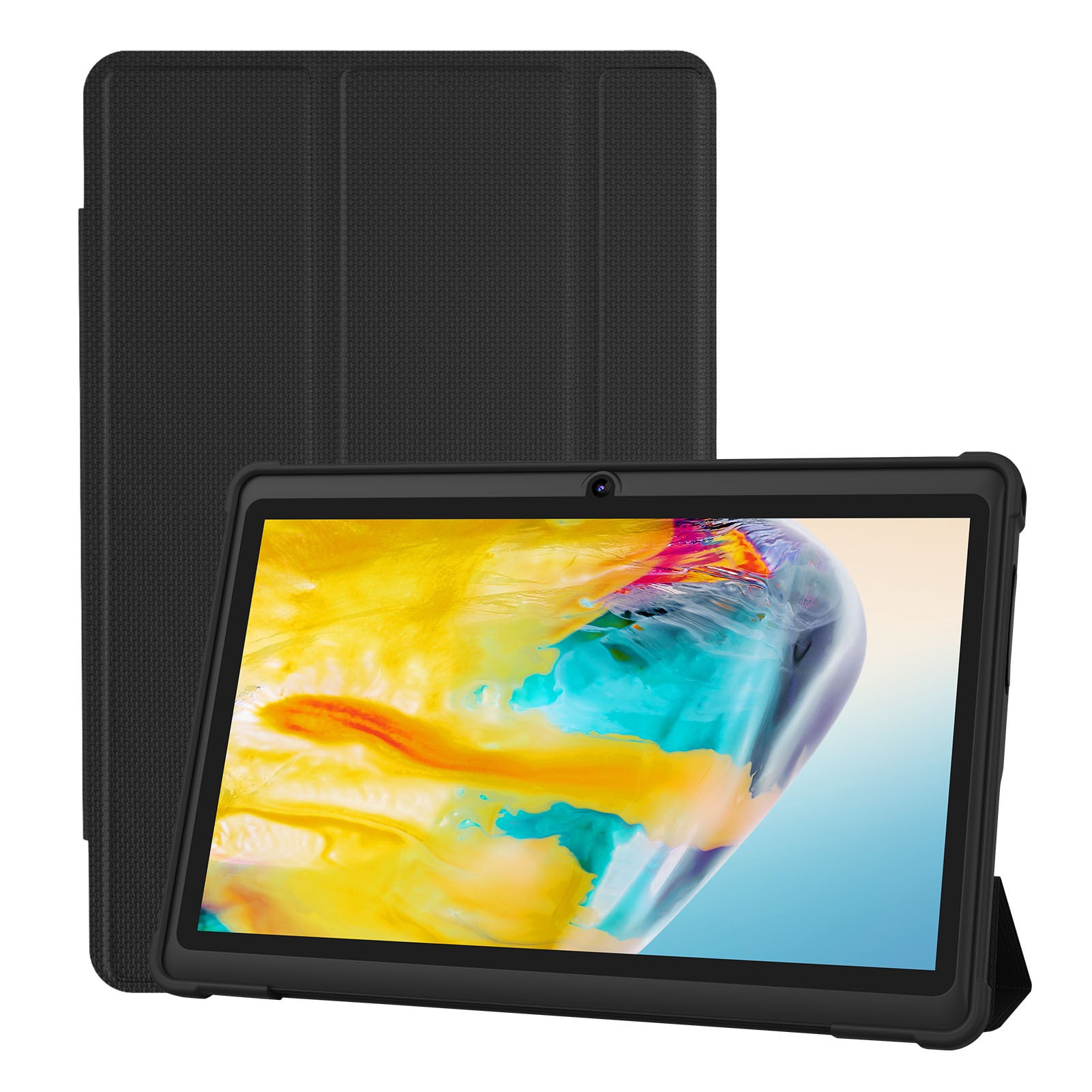 Comprimé Android 7 pouces pour les adultes avec un boîtier en silicone protecteur