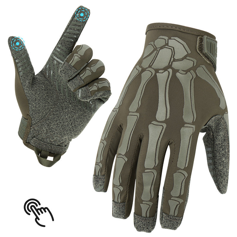 Gants tactiques antidérapants en soie de glace résistant au soleil et respirant