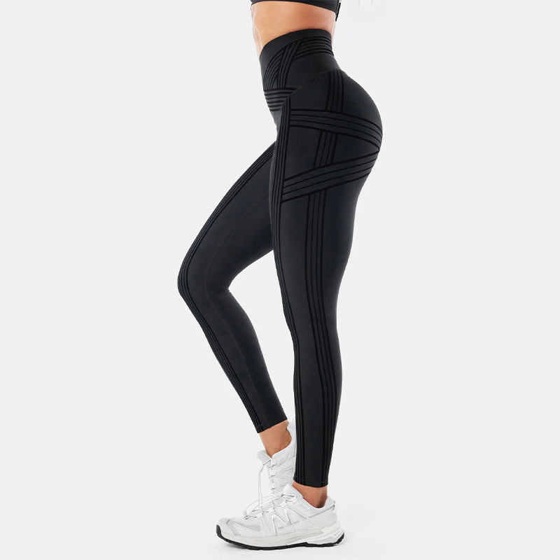 Meilleures ventes Seamless Butt-lifting Tummy-control et leggings d'entraînement en forme