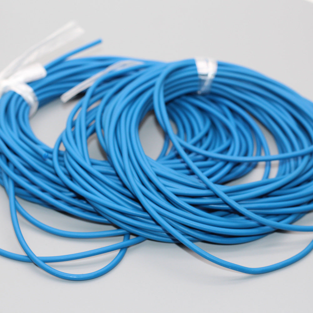 2-8mm Solid Fluorescent Latex haute résilience Jouets Projectiles de pêche Slings Durable Round