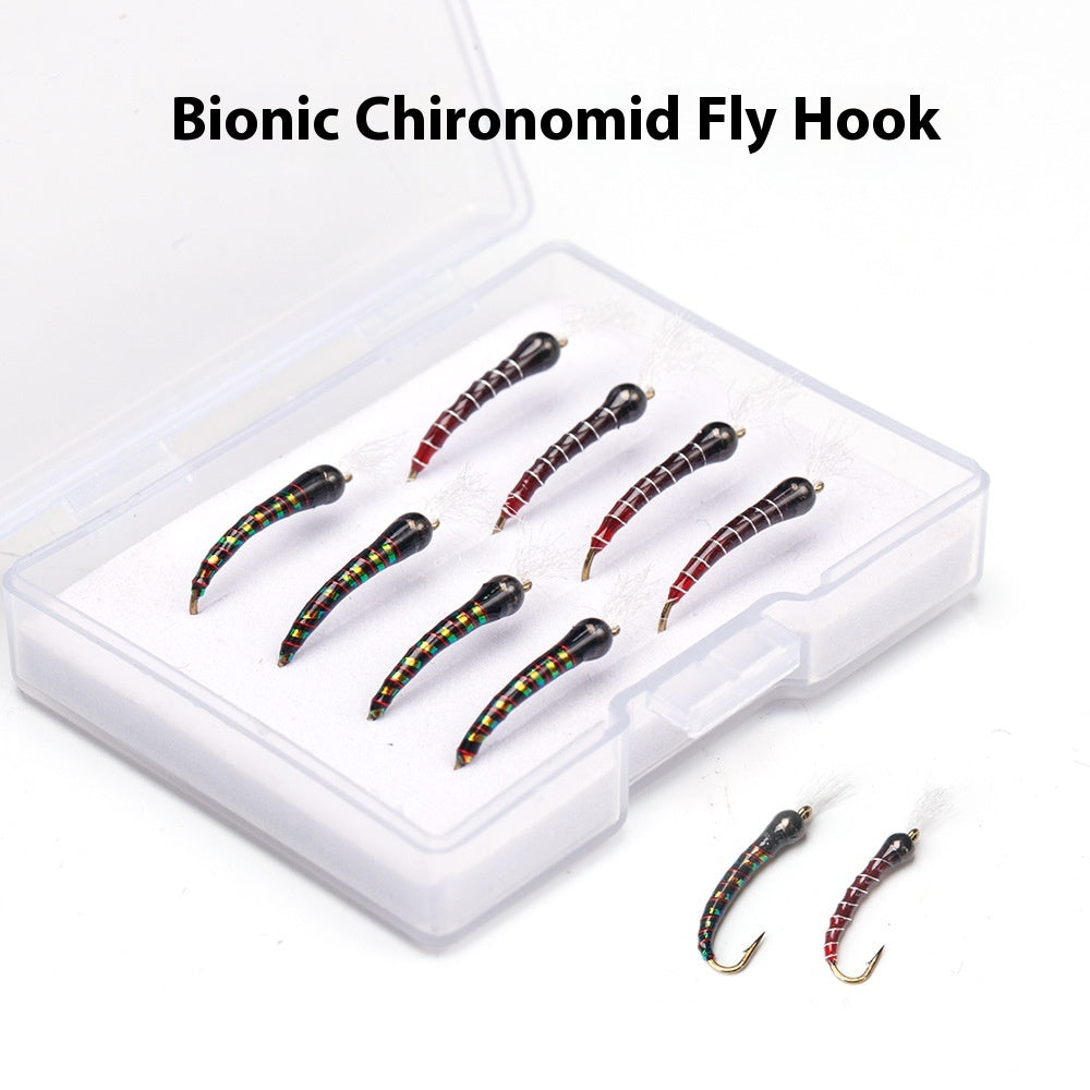 Chironomid biomimétique Mosquito Larvae Lure Lure pour la pêche au lure