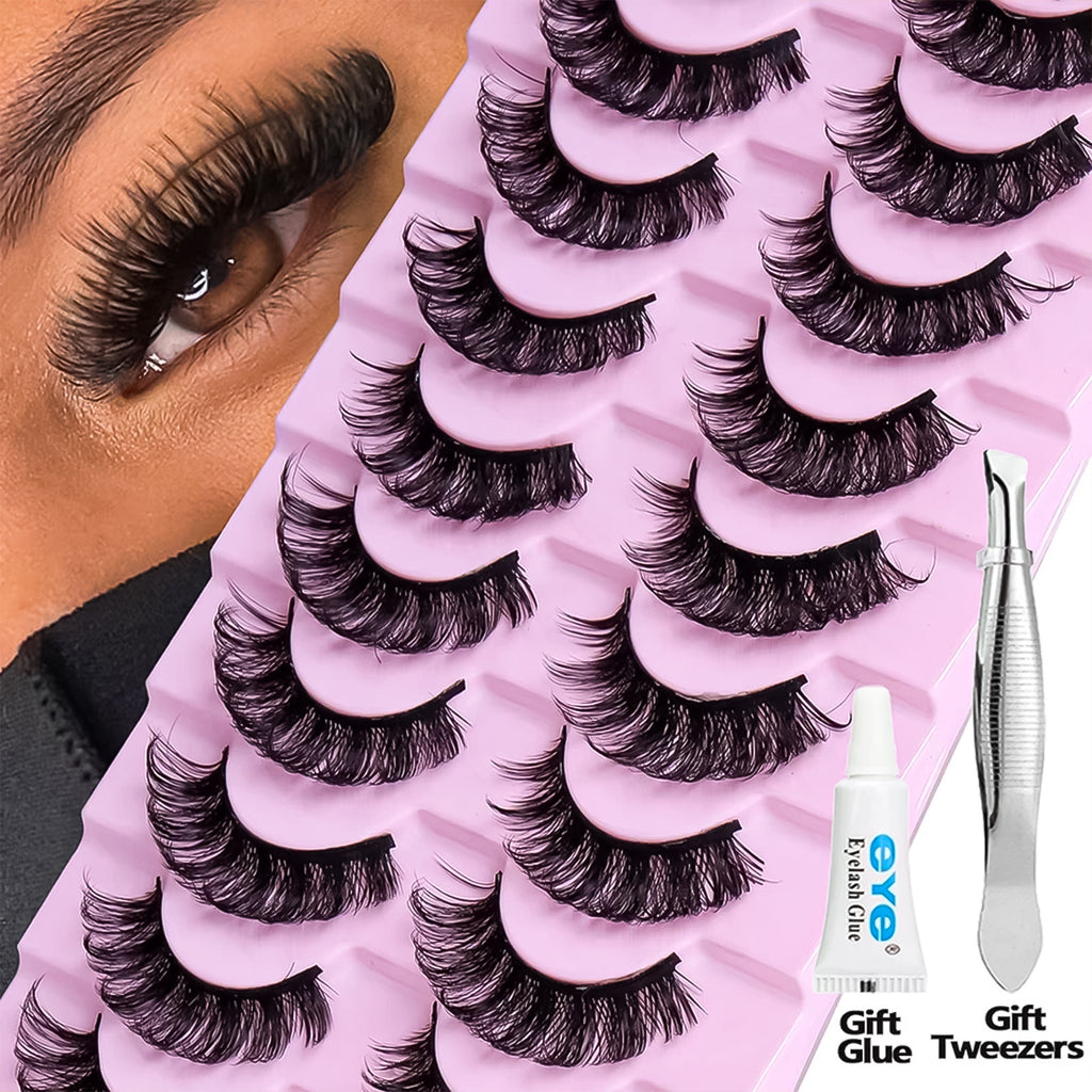 Meilleure vente de faux cils de style épais Style européen et américain