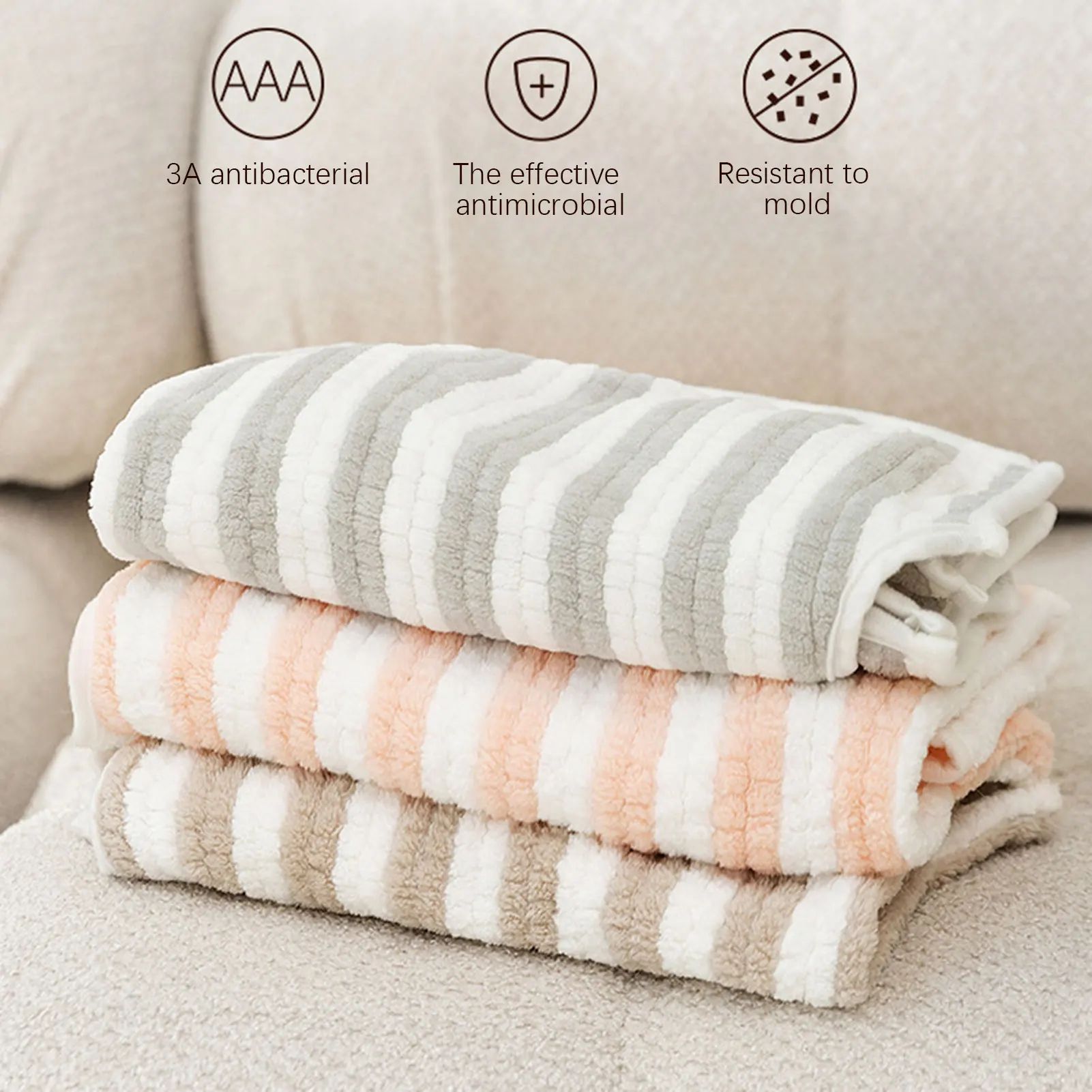 Serviette de bain pour chien ultra-absorbant pour chien