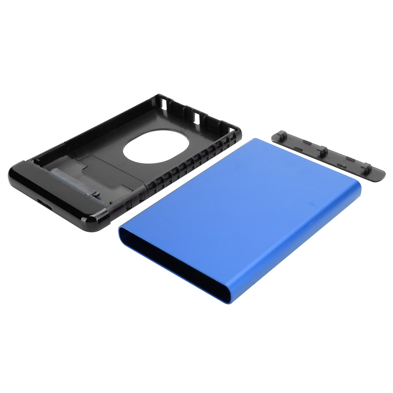 Enveloppe mobile de disque dur USB3.0 alliage d'aluminium portable pour le support SSD 2.5in 8TB (pas I