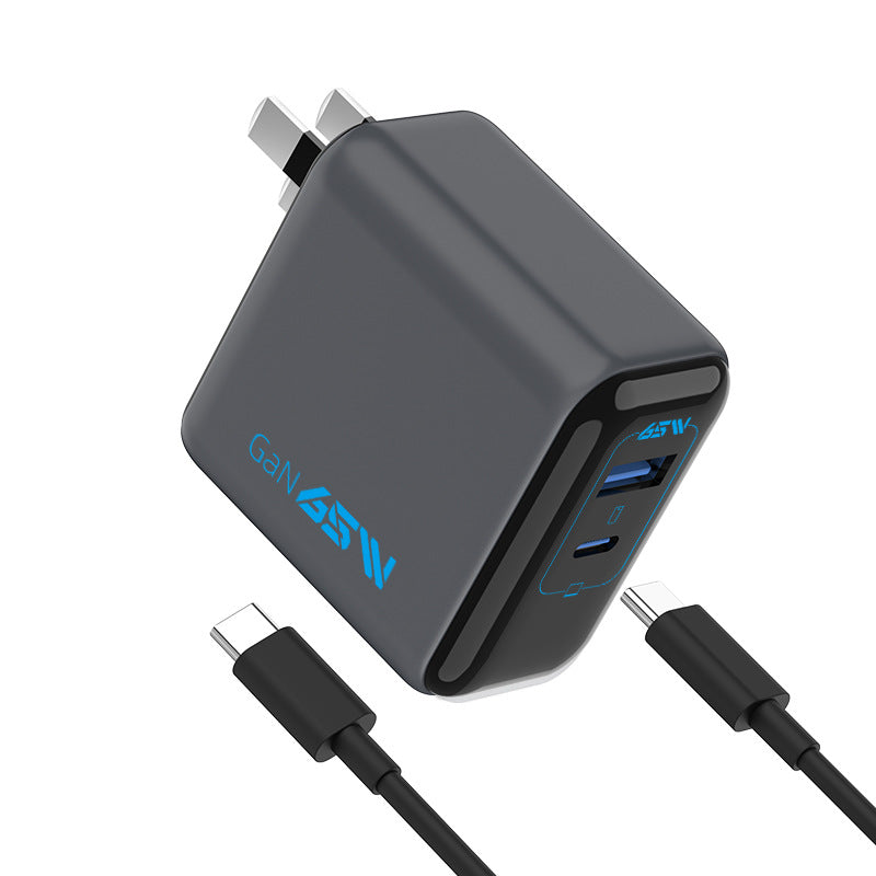 Adaptateur USB de recharge rapide entièrement compatible pour smartphones