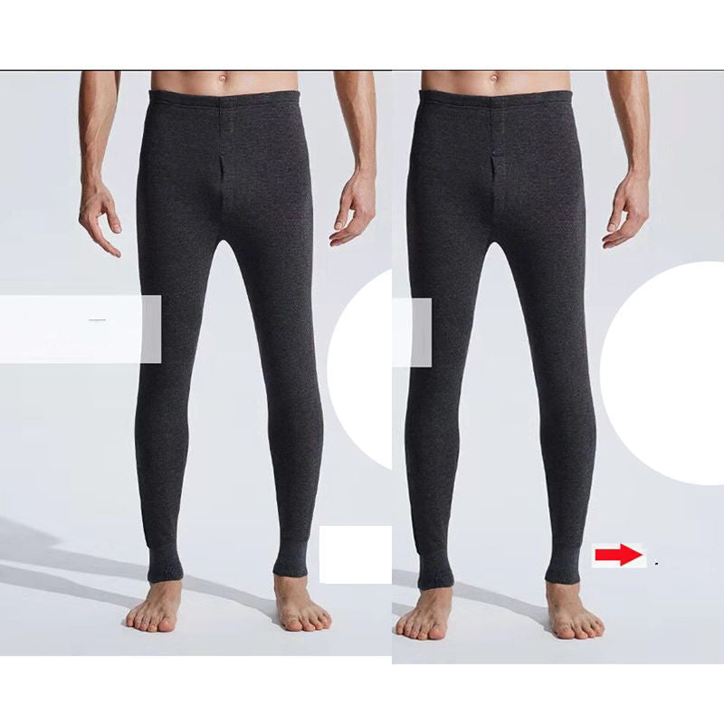 Pantalons chauds en cachemire d'automne d'âge moyen et d'âge avancé