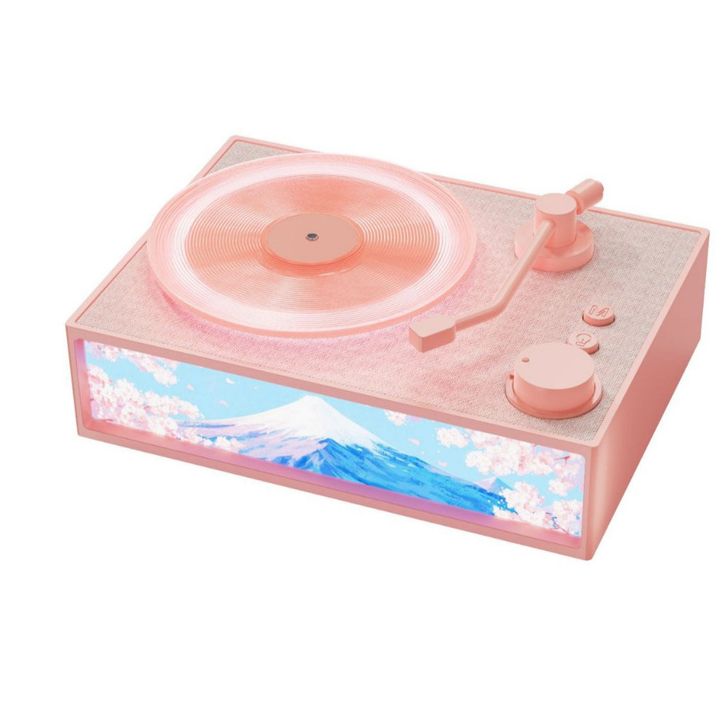 Parfum de bureau Haut-parleur Bluetooth vinyle