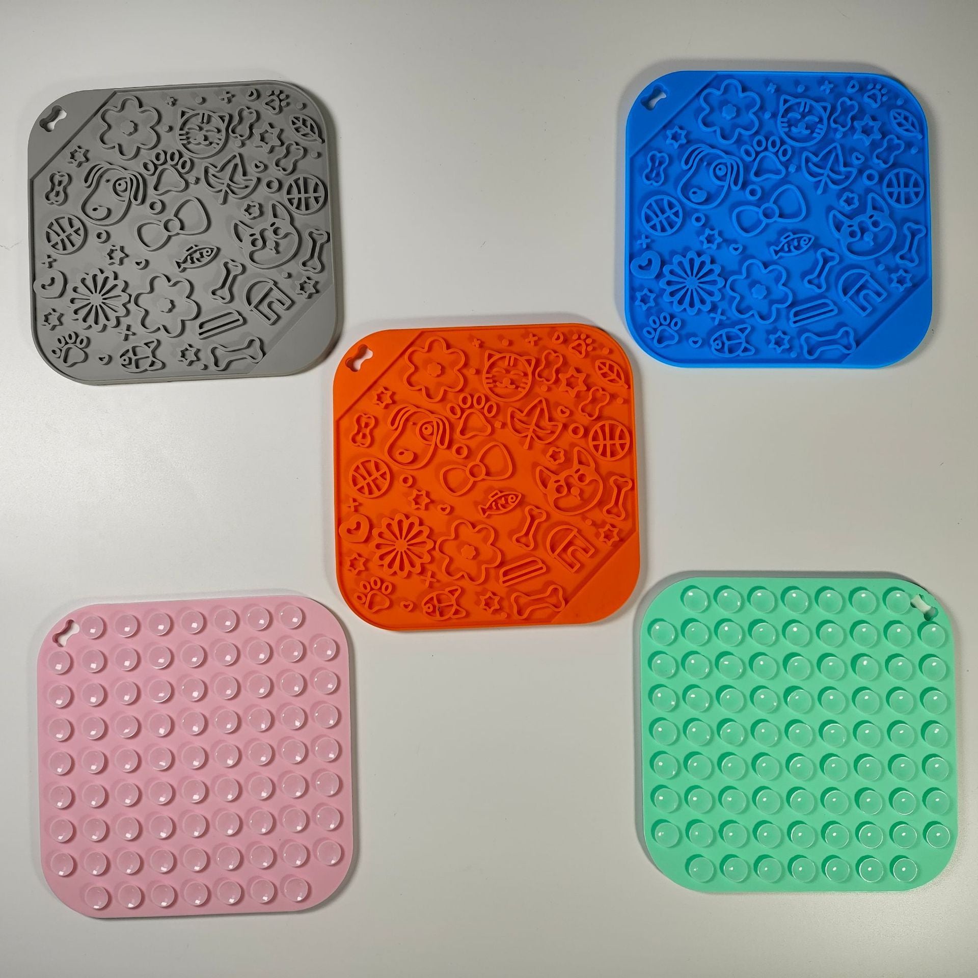 Bol de chien de qualité alimentaire en silicone