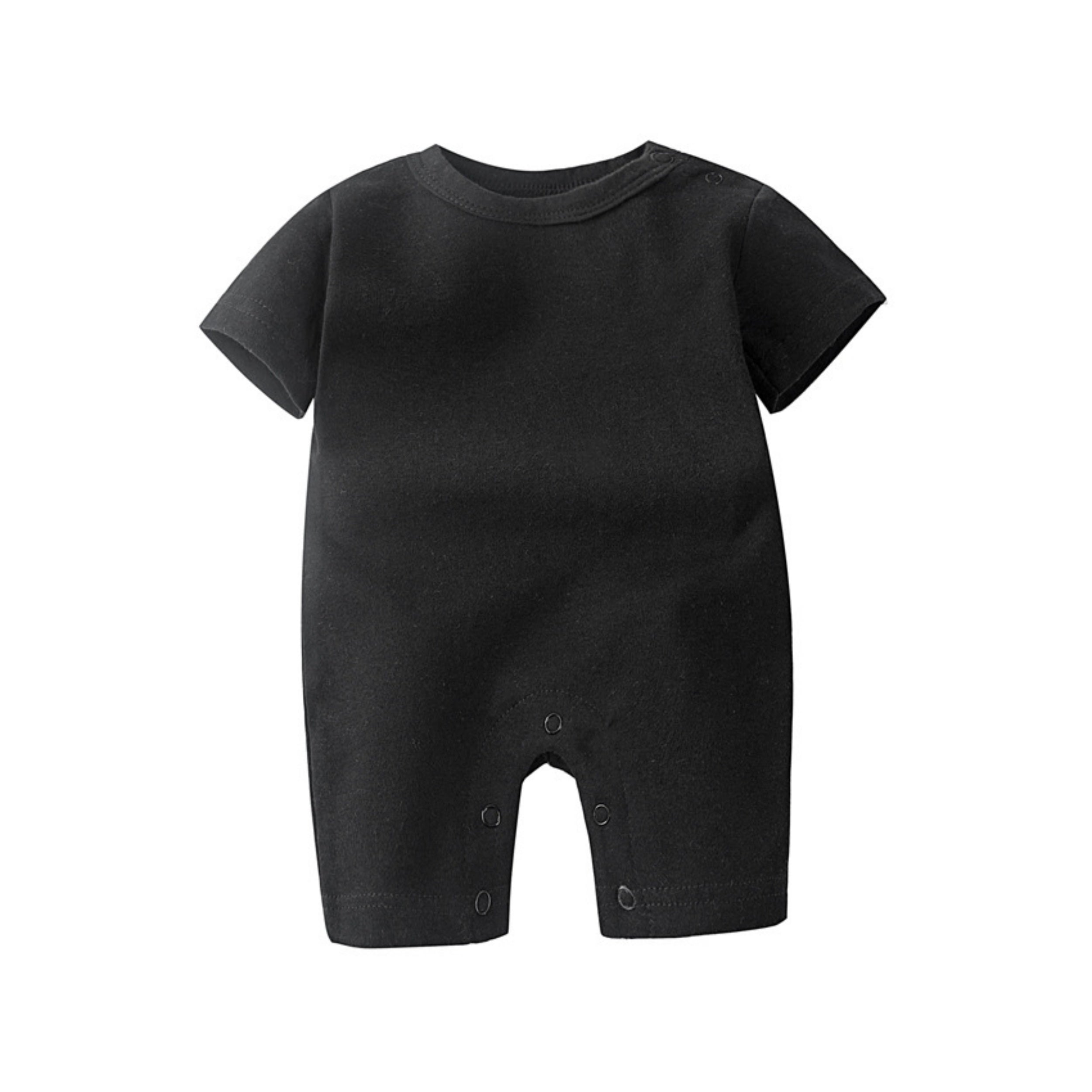 Chemise bébé et bébé coton manches courtes