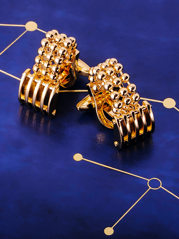 Boutons de manchette haut de gamme pour hommes