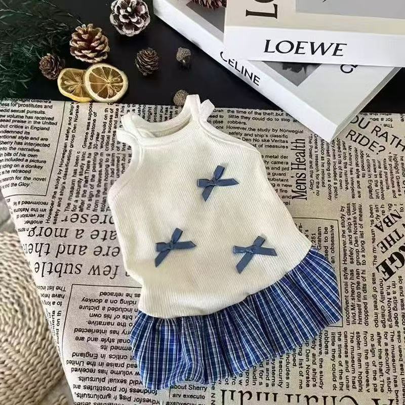Robe de Veste de style préppy pour chats et chiens