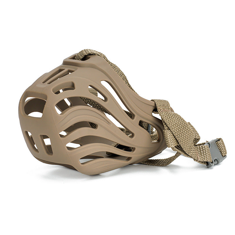 Masque de protection pour chien confortable en silicone