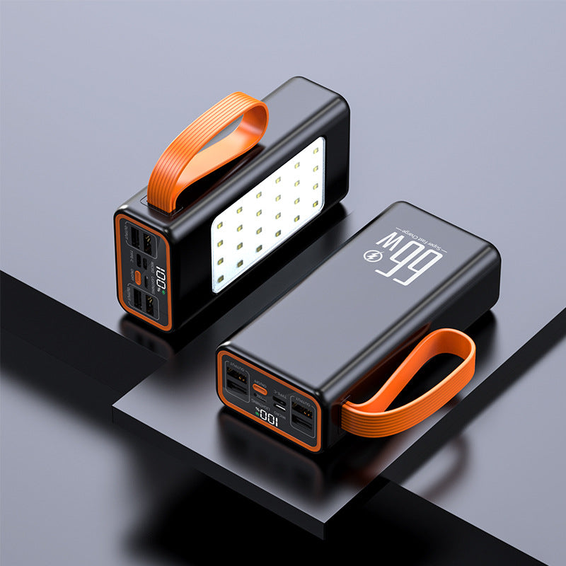 Power Bank Super Capacité Solar Outdoor Portable Camping Backup Mobile