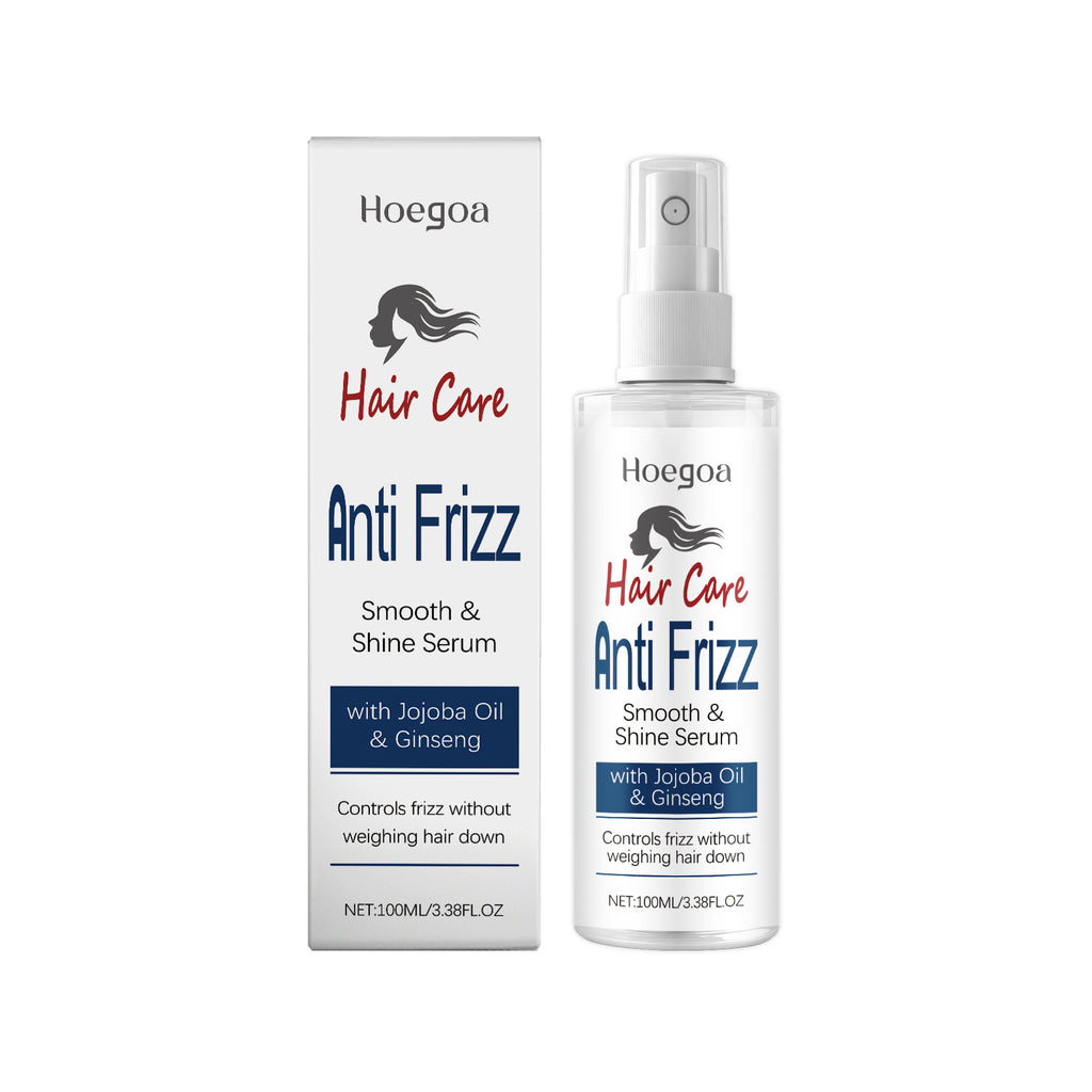 Smoothing Cheveux Nourriture Spray Sérum laisse les cheveux doux lisse et léger Nourriture Friz sec