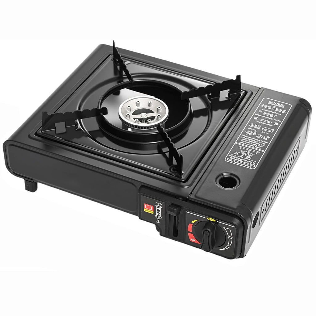 Camping en plein air Butane Gas Stove Portable Single Burner Hob BBQ Picnic Cooker UK