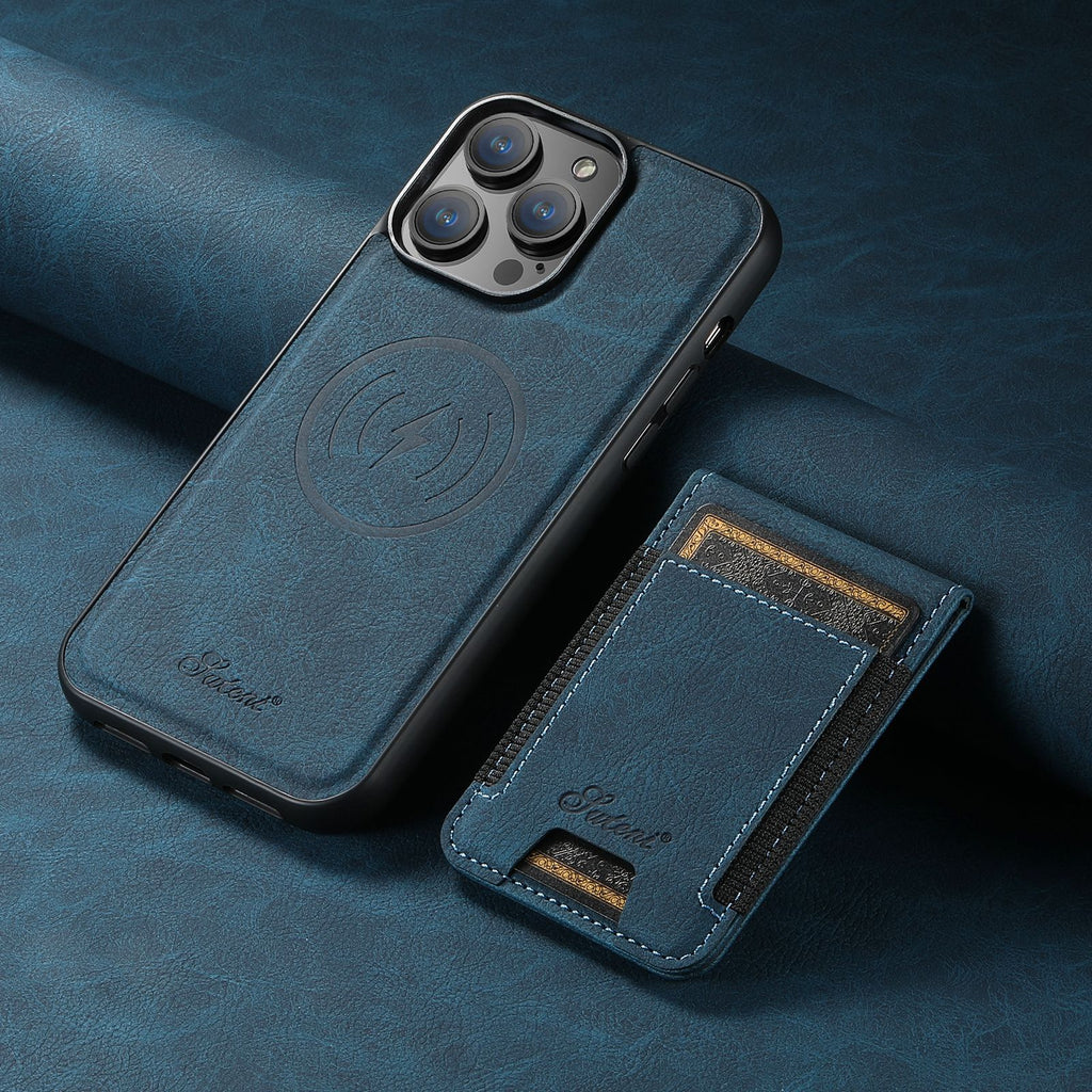 Chargeur sans fil de boîtier de téléphone de carte rechargeable