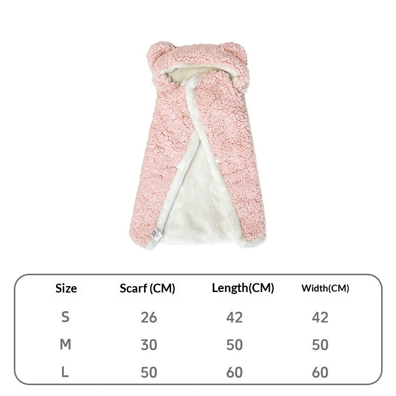 Couverture pour animaux de compagnie, vêtements pour chiens, tenue d'hiver pour chiens de petite et moyenne taille