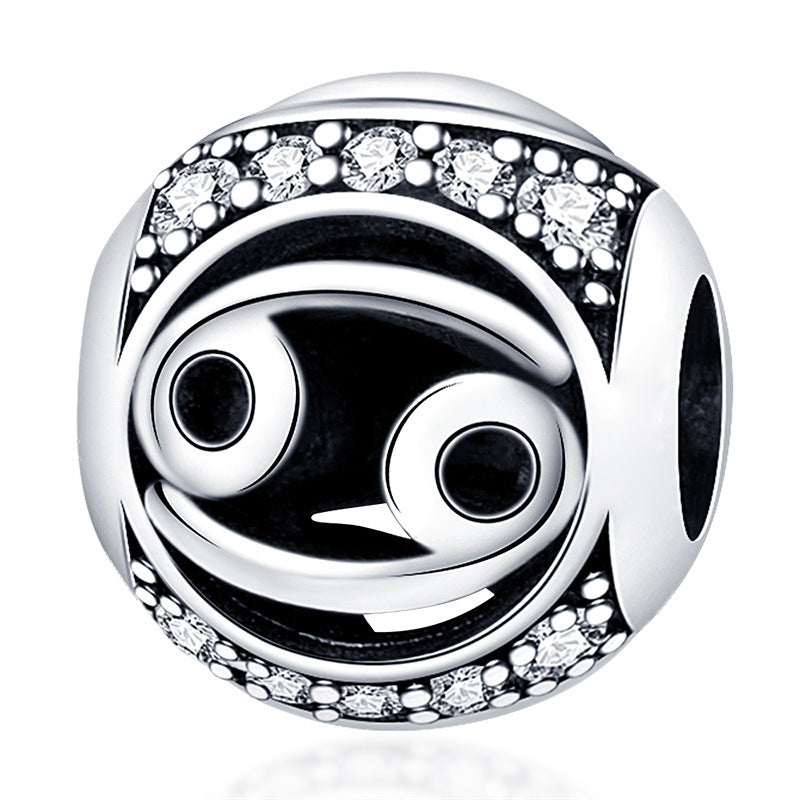 12 Accessoires de perles de signe zodiac pour bracelets bricolage