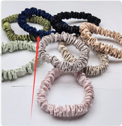 22mm Shiny Silk Hair Tie