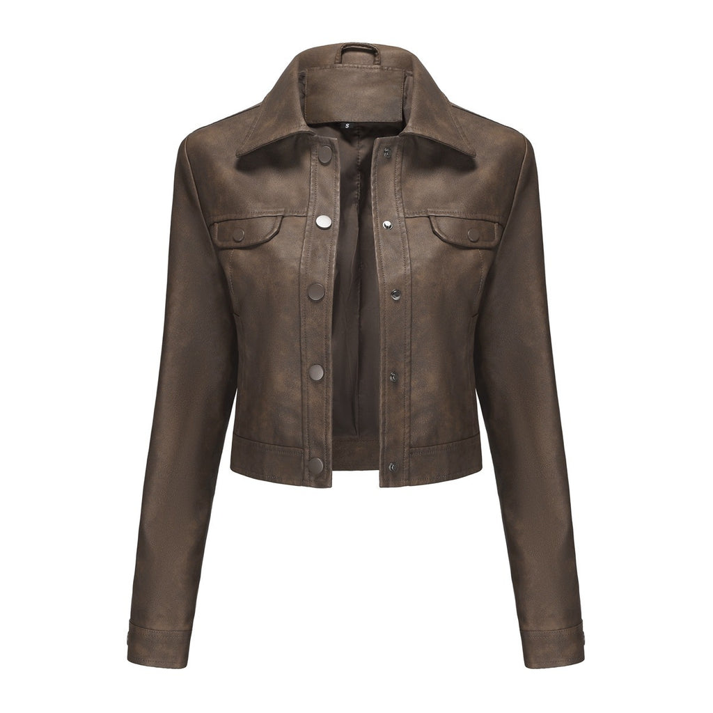 Veste casuale de cardigan multi poche mince