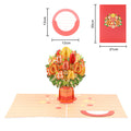 Découpe 3D de papier créatif de fleurs amovibles