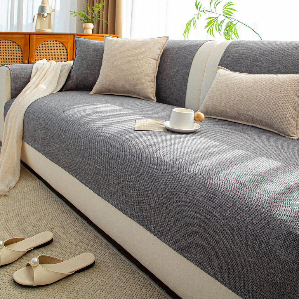 Japanese Style Faux Cotton Sofa Cushion