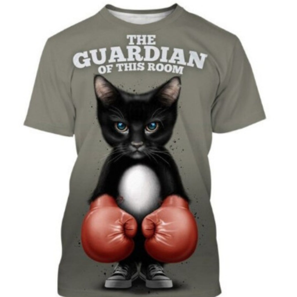 T-shirt homme 3D animal imprimé