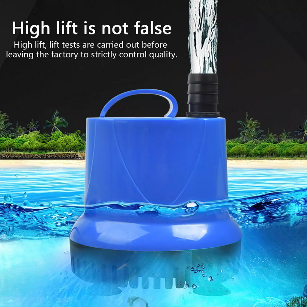 Eau submersible étang de 240V Aquarium réservoir de poisson Caractéristique de l'eau Fontaine-15W
