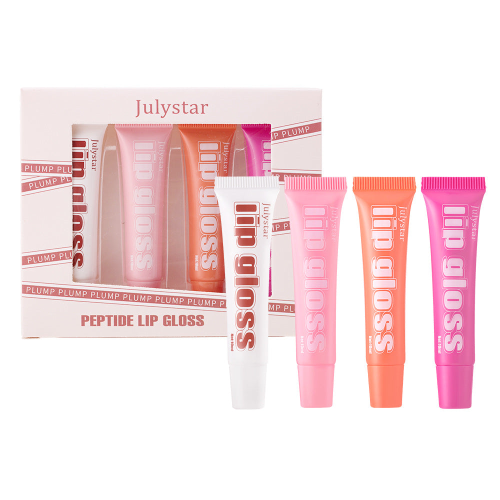 Lip Moisturizer Fruit Flavoring Lip Honey 4 Pieces Set Hydrating Lip G
