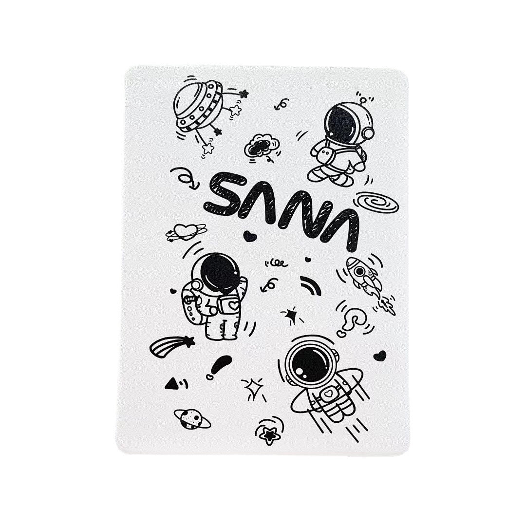 Couverture de protection plate Air4 Shell transparent avec fente de stylo