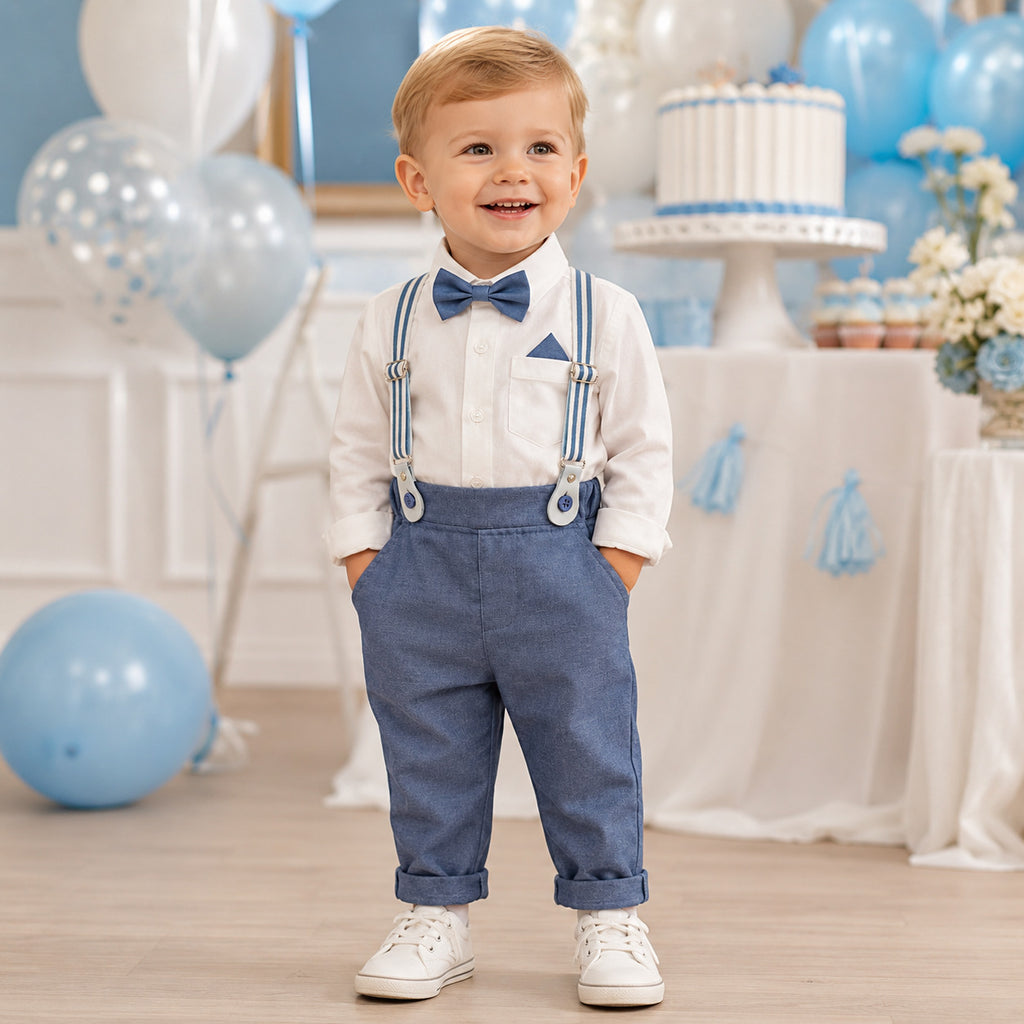 Automne Arrivées Enfants Cotton Outfit Set