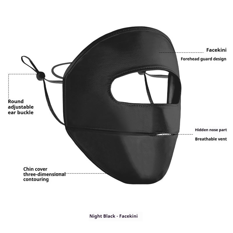 Masque visage écran solaire pour les femmes Protection UV d'été