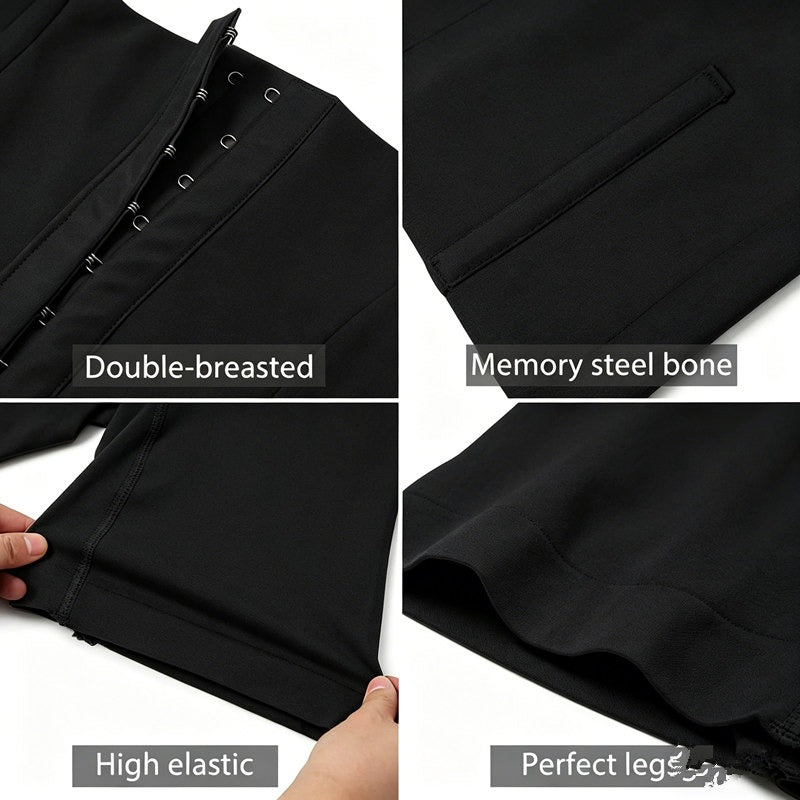 Haute taille Tummy Control Shapewear pour femmes sans couture Compression du corps Shaper Short